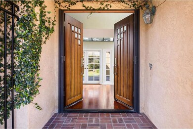 Dual door security gated entry.