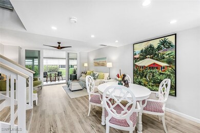 Bright open-concept living space