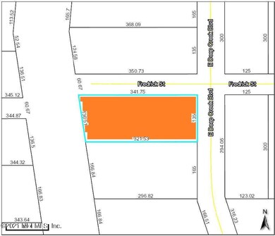 MLS LOT SIZE - 10655 E DEEP CREEK BLVD
