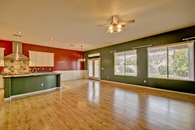 Spacious open floor plan