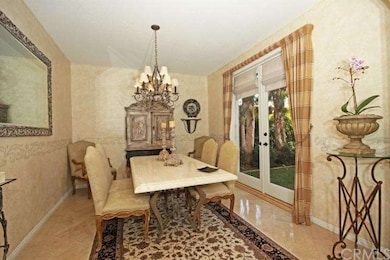 Formal Dining Room with French Doors leading to gr
