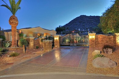 Gated Estate Entrance