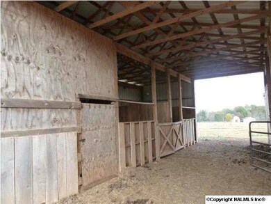 36X36 six stall barn.