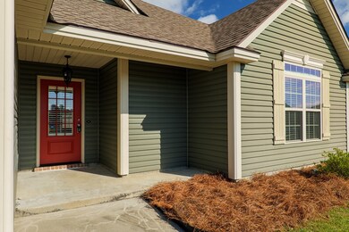 Cozy front porch
