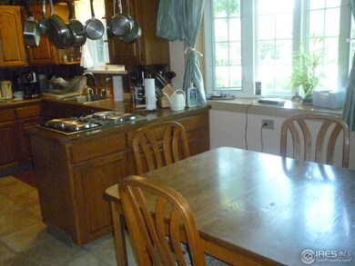 View from kitchen to separate Dining Area 