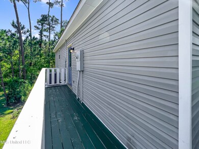 Side porch