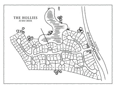 Hollies Village Map