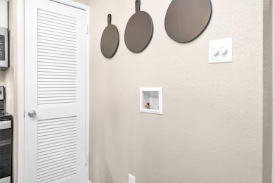 Stackable washer/dryer hookups