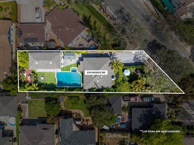 Aerial lot view - 2131 Modoc Rd