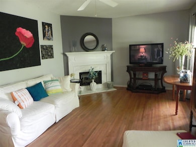 GAS LOG FIREPLACE, HARDWOOD FLOORS