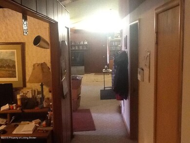 Hallway bedrooms to living area