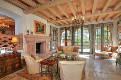 Living Room with Fireplace