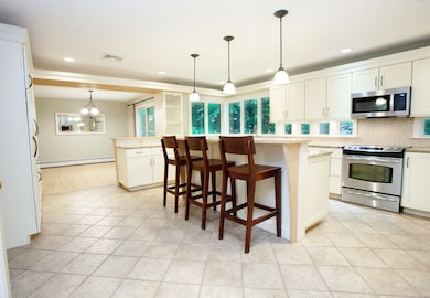 Huge breakfast bar