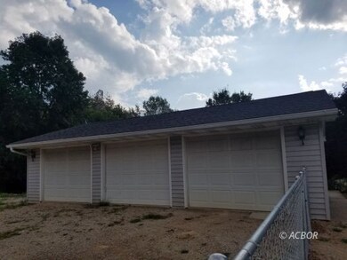 Side of house--attached garage