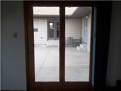 Family room doors to patio