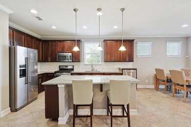 Kitchen open to Dining Room