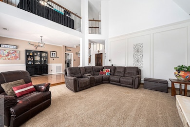 Nice, open living space.