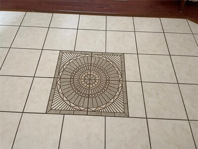 Entryway floor detail