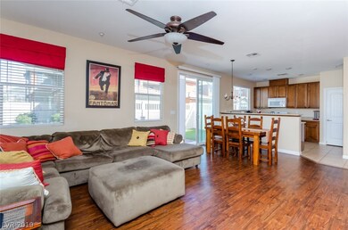 Open plan greatroom with [hardwood flooring] and t