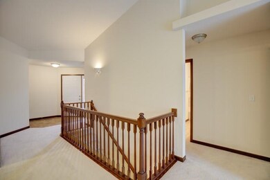 OPEN WOOD RAILING TO LOWER