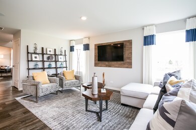 Model home pictured- features and options will var