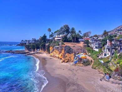 The beach and shoreline at Fisherman's Cove.