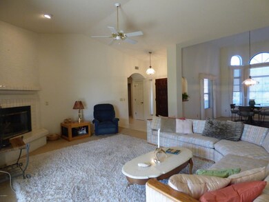 Great Room w/ wood burning fireplace