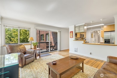 Inside looking towards kitchen
