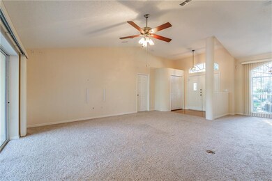 front entrance with formal living and dining room 