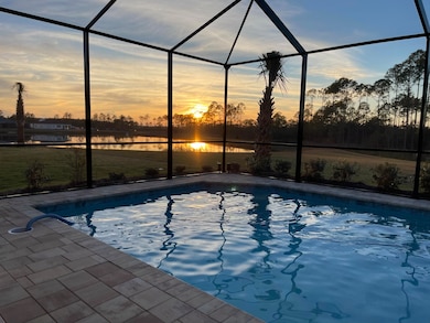 Back yard view