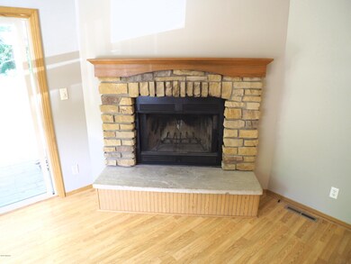 fireplace in family room
