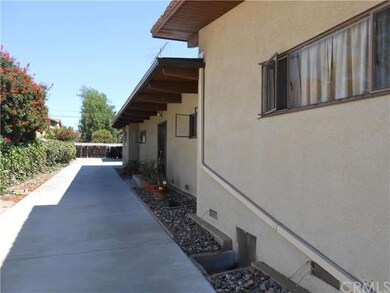 Driveway and front door.  