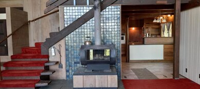 woodstove area