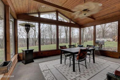 Screen in patio