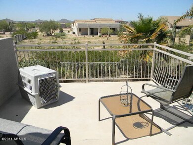 Balcony off of Game room