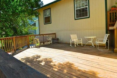 Large front deck