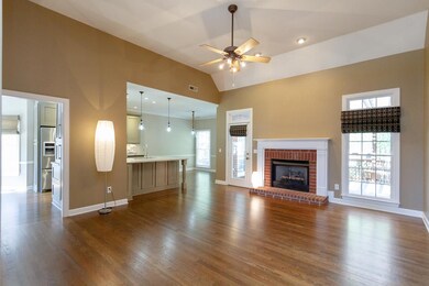 Before Virtual Staging in Living Space.