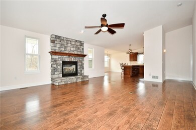 Main Level Living Room, Open Concept, Vaulted Ceil