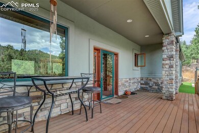 Deck off of the front door!