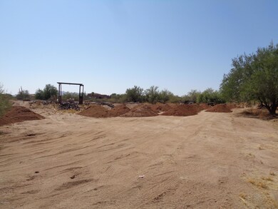 Back side of lot