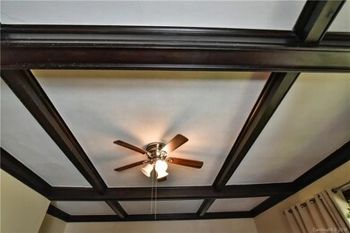 Ceiling detail with wooden beams
