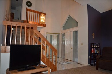 Front entry.