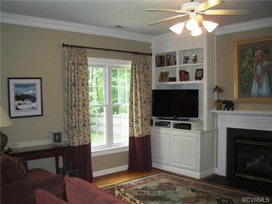 Another family room view.  Nice built-ins and gas 