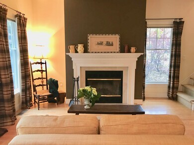 Wood burning Fireplace