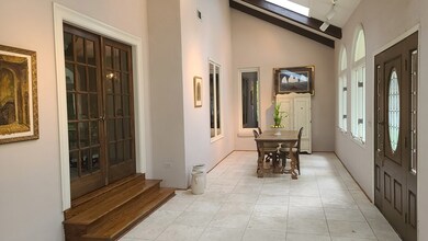 Entrance Bright with Travertine
