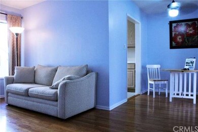Living room & eating area off kitchen