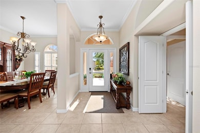 Front entrance, owners suite is on the right, through the double doors