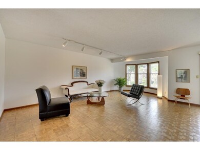 Recently refinished the Teak Parquet floors are be