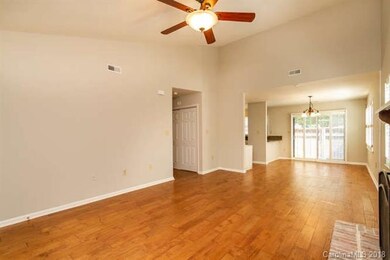 Hardwood floors in main living space.