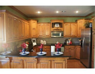 Kitchen. Spacious kitchen with gorgeous cabinets,